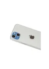 Mey İthalat®  iPhone 13 Rainbow Kamera Lens Koruma Cam - Mavi