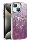 Mey İthalat®  iPhone 14 Kılıf Blade Aynalı Desenli Kapak - Desen 1