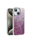 Mey İthalat®  iPhone 14 Kılıf Blade Aynalı Desenli Kapak - Desen 1