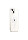 Mey İthalat®   iPhone 14 Kılıf Magneticsafe Şeffaf Silikon - Şeffaf