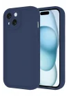 Mey İthalat®   iPhone 14 Kılıf Viera Silikon - Lacivert