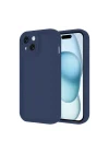 Mey İthalat®   iPhone 14 Kılıf Viera Silikon - Lacivert