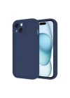 Mey İthalat®   iPhone 14 Kılıf Viera Silikon - Lacivert