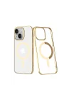 Mey İthalat®  iPhone 14 Plus Kılıf Element Magneticsafe Sert Kapak - Gold