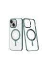 Mey İthalat®  iPhone 14 Plus Kılıf Element Magneticsafe Sert Kapak - Köknar Yeşili