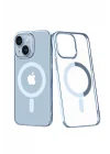 Mey İthalat®  iPhone 14 Plus Kılıf Element Magneticsafe Sert Kapak - Sierra Blue