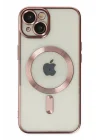 Mey İthalat®  iPhone 14 Plus Kılıf Kross Magneticsafe Kapak - Rose