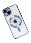 Mey İthalat®  iPhone 14 Plus Kılıf Kross Magneticsafe Kapak - Sierra Blue