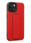 Mey İthalat®  iPhone 14 Plus Kılıf Mega Standlı Silikon - Kırmızı