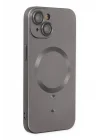 Mey İthalat®  iPhone 14 Plus Kılıf Moshi Lens Magneticsafe Silikon - Füme
