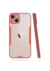 Mey İthalat®  iPhone 14 Plus Kılıf Platin Silikon - Pembe