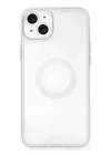 Mey İthalat®   iPhone 14 Plus Kılıf Santa Lens Silikon - Şeffaf