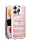 Mey İthalat®   iPhone 14 Pro Kılıf Airmax Silikon Kapak - Pembe