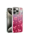 Mey İthalat®  iPhone 14 Pro Kılıf Blade Aynalı Desenli Kapak - Desen 3