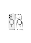 Mey İthalat®  iPhone 14 Pro Kılıf Element Magneticsafe Sert Kapak - Gümüş