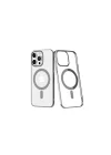 Mey İthalat®  iPhone 14 Pro Kılıf Element Magneticsafe Sert Kapak - Gümüş