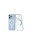 Mey İthalat®  iPhone 14 Pro Kılıf Element Magneticsafe Sert Kapak - Sierra Blue