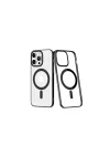 Mey İthalat®  iPhone 14 Pro Kılıf Element Magneticsafe Sert Kapak - Siyah