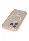Mey İthalat®  iPhone 14 Pro Kılıf Grand Magneticsafe Kapak - Pembe