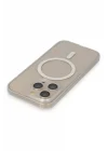 Mey İthalat®   iPhone 14 Pro Kılıf Grand Magneticsafe Kapak - Şeffaf