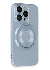 Mey İthalat®  iPhone 14 Pro Kılıf Lukka Magneticsafe Kapak - Sierra Blue