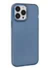 Mey İthalat®   iPhone 14 Pro Kılıf Modos Metal Kapak - Lacivert