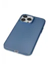 Mey İthalat®   iPhone 14 Pro Kılıf Modos Metal Kapak - Lacivert