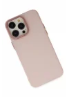 Mey İthalat®   iPhone 14 Pro Kılıf Modos Metal Kapak - Pembe