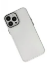 Mey İthalat®   iPhone 14 Pro Kılıf Modos Metal Kapak - Şeffaf