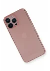 Mey İthalat®  iPhone 14 Pro Kılıf PP Ultra İnce Kapak - Pembe