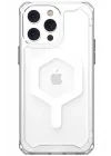 Mey İthalat®  iPhone 14 Pro Kılıf Uag Plyo Magneticsafe Silikon - Şeffaf