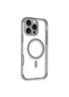 Mey İthalat®   iPhone 14 Pro Max Hilton Magsafe Kapak - Titan Gri