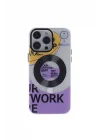 Mey İthalat®  iPhone 14 Pro Max Kılıf Apollo Magneticsafe Desenli Kapak - Apollo Şeffaf - 6