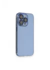Mey İthalat®  iPhone 14 Pro Max Kılıf Armada Lensli Kapak - Sierra Blue