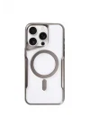 Mey İthalat®   iPhone 14 Pro Max Kılıf Boyi Magsafe Silikon Kapak - Titan Gri