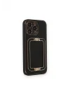 Mey İthalat®   iPhone 14 Pro Max Kılıf Coco Elit Kapak - Siyah