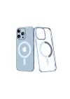 Mey İthalat®  iPhone 14 Pro Max Kılıf Element Magneticsafe Sert Kapak - Sierra Blue