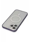 Mey İthalat®  iPhone 14 Pro Max Kılıf Grand Magneticsafe Kapak - Mor