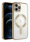 Mey İthalat®   iPhone 14 Pro Max Kılıf Kross Magneticsafe Kapak - Gold