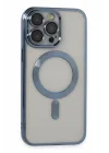 Mey İthalat®  iPhone 14 Pro Max Kılıf Kross Magneticsafe Kapak - Sierra Blue