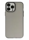 Mey İthalat®   iPhone 14 Pro Max Kılıf Modos Metal Kapak - Siyah
