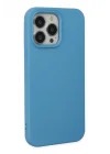 Mey İthalat®  iPhone 14 Pro Max Kılıf Nano içi Kadife Silikon - Mavi