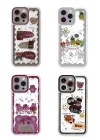 Mey İthalat®   iPhone 14 Pro Max Kılıf Sweet Desenli Silikon Kapak - Sarı