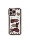 Mey İthalat®   iPhone 14 Pro Max Kılıf Sweet Desenli Silikon Kapak - Şeffaf