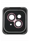 Mey İthalat®  iPhone 14 PVD Metal Kamera Lens - Pembe
