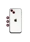 Mey İthalat®  iPhone 14 Shine Kamera Lens - Kırmızı