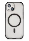 Mey İthalat®   iPhone 15 Hilton Magsafe Kapak - Siyah