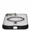 Mey İthalat®   iPhone 15 Hilton Magsafe Kapak - Siyah