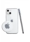 Mey İthalat®  iPhone 15 Kılıf Lüx Şeffaf Silikon