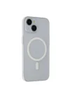 Mey İthalat®  iPhone 15 Plus Tuna PC Slim Magsafe Kapak - Şeffaf